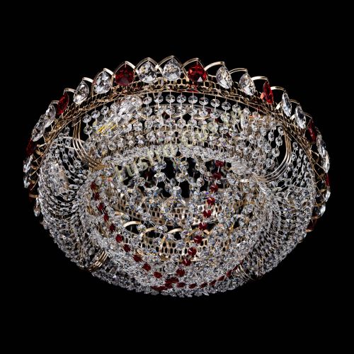 Люстра Лада красная в Сочи Гусь Хрустальный