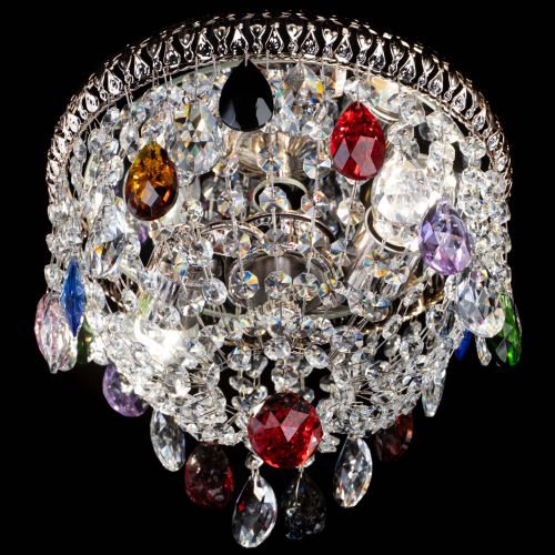 Люстра Лацио №2 разноцветная в Сочи Гусь Хрустальный