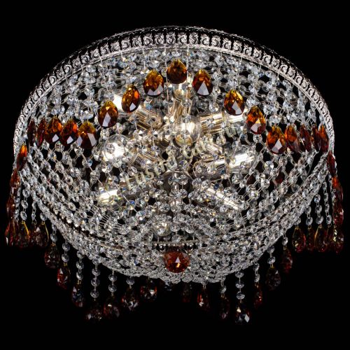 Люстра Лацио №5 журавлик чайная в Сочи Гусь Хрустальный