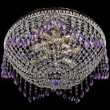 Люстра Лацио №5 журавлик фиолетовая в Сочи