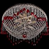 Люстра Лацио №5 журавлик красная в Сочи