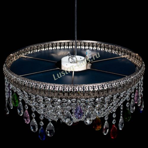 Люстра Лацио №5 журавлик разноцветная в Сочи Гусь Хрустальный