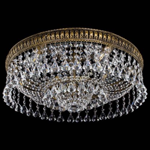 Люстра Лацио Капель Конусы под бронзу в Сочи Гусь Хрустальный