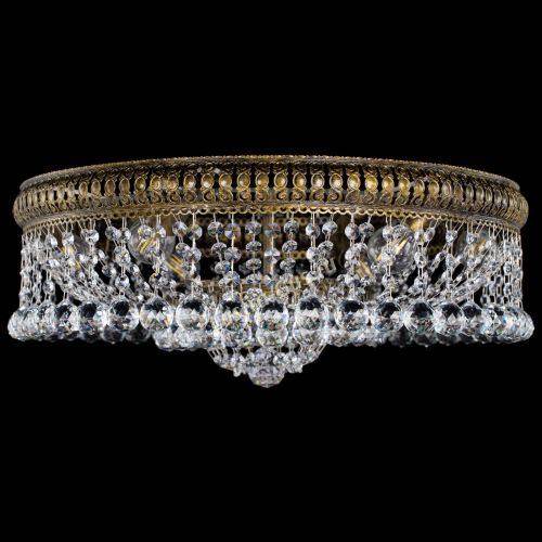 Люстра Лацио Капель шары под бронзу в Сочи Гусь Хрустальный