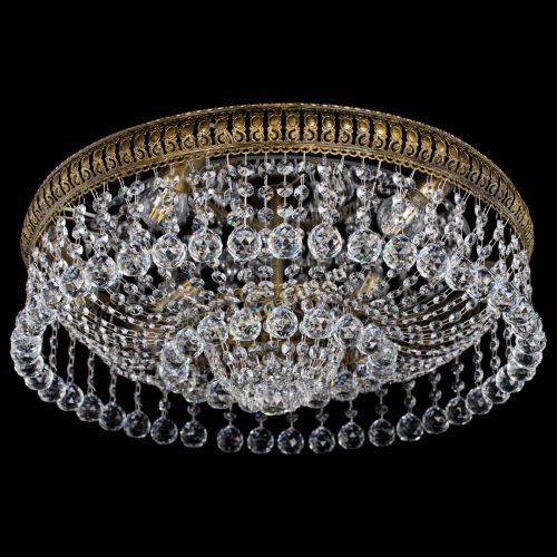 Люстра Лацио Капель шары под бронзу в Сочи Гусь Хрустальный