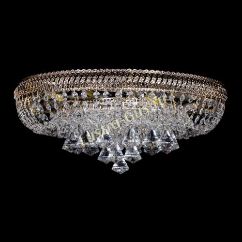 Люстра Лацио №1 конус - 6 ламп в Сочи Гусь Хрустальный