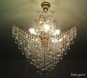 Люстра Лилия № 2 шар в Сочи отзыв и фото покупателя