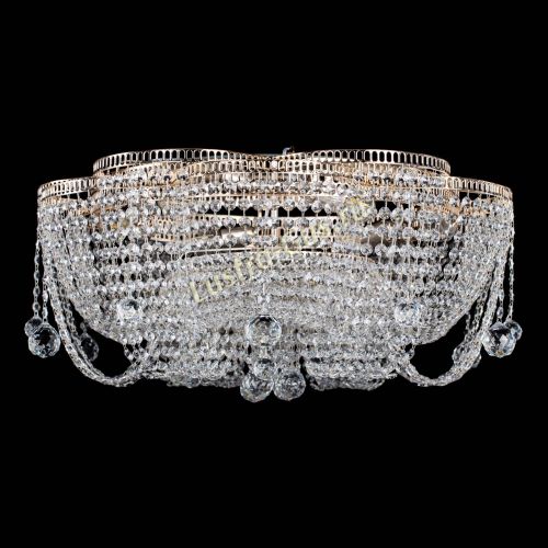 Люстра Лотос №2 700 мм шар в Сочи Гусь Хрустальный