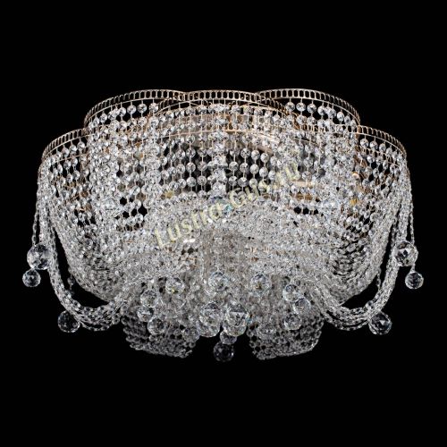 Люстра Лотос №2 700 мм шар в Сочи Гусь Хрустальный