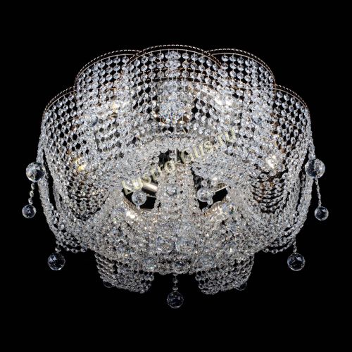 Люстра Лотос №2 700 мм шар в Сочи Гусь Хрустальный