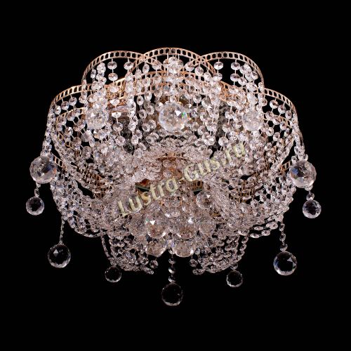 Люстра Лотос №2 шар в Сочи Гусь Хрустальный