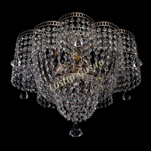 Люстра Лотос 3 лампы в Сочи Гусь Хрустальный