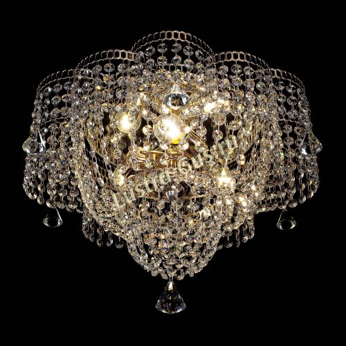 Люстра Лотос 3 лампы в Сочи Гусь Хрустальный