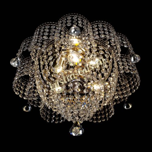 Люстра Лотос 3 лампы в Сочи Гусь Хрустальный