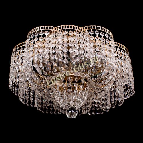 Люстра Лотос №6 в Сочи Гусь Хрустальный