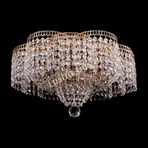 Люстра Лотос №6 в Сочи Гусь Хрустальный