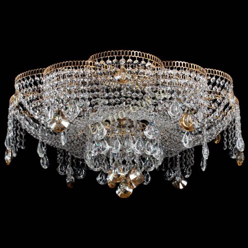 Люстра Лотос Стелла Осень 700 мм в Сочи Гусь Хрустальный