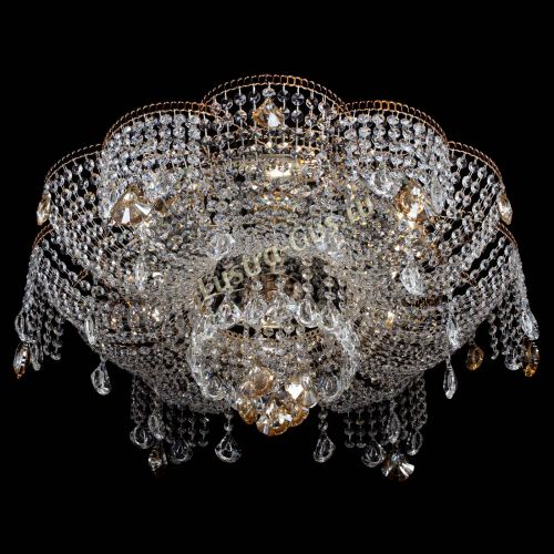 Люстра Лотос Стелла Осень 700 мм в Сочи Гусь Хрустальный