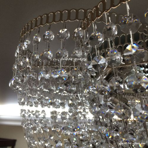 Люстра Лотос Василиса 6 ламп в Сочи Гусь Хрустальный
