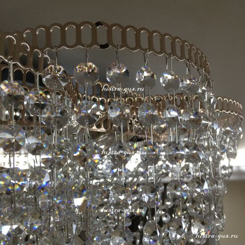 Люстра Лотос Василиса 6 ламп в Сочи Гусь Хрустальный