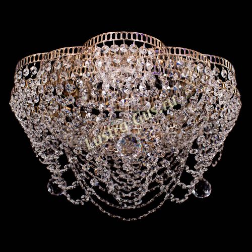 Люстра Лотос  Веер в Сочи Гусь Хрустальный