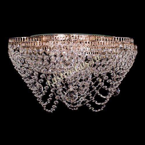 Люстра Лотос  Веер в Сочи Гусь Хрустальный