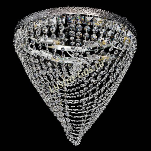 Люстра Милан №6 водоворот в Сочи Гусь Хрустальный