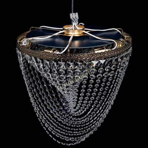 Люстра Милан №6 водоворот в Сочи Гусь Хрустальный