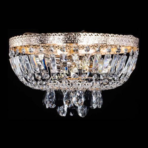 Люстра Милан Астра №3 черная в Сочи Гусь Хрустальный