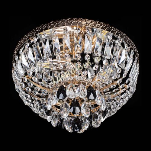 Люстра Милан Астра №3 черная в Сочи Гусь Хрустальный