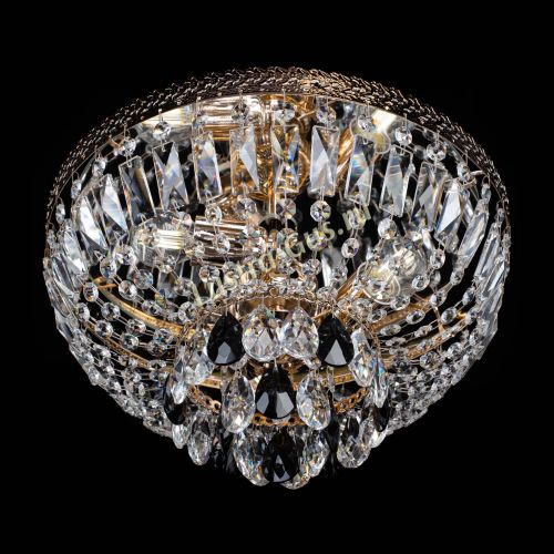 Люстра Милан Астра №3 черная в Сочи Гусь Хрустальный