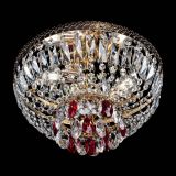 Люстра Милан Астра №3 красная в Сочи