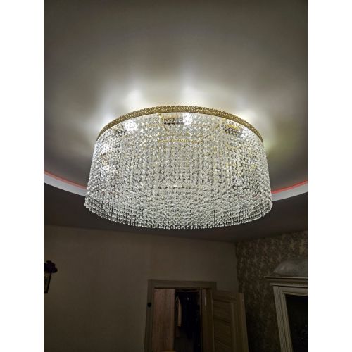 Люстра Милан капель №10 в Сочи Гусь Хрустальный