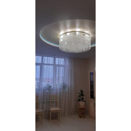 Люстра Милан капель №10 в Сочи Гусь Хрустальный