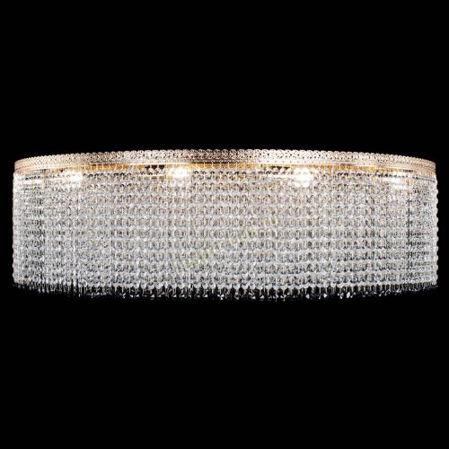 Люстра Милан капель №12 черная в Сочи Гусь Хрустальный