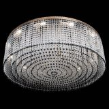 Люстра Милан капель №12 черная в Сочи