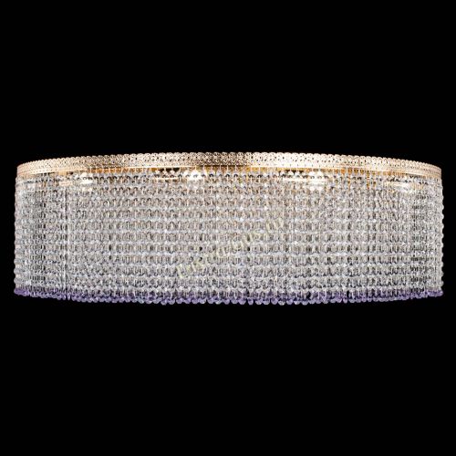 Люстра Милан капель №12 фиолетовая в Сочи Гусь Хрустальный