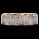 Люстра Милан капель №12 красная в Сочи