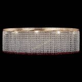 Люстра Милан капель №12 красная в Сочи