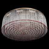 Люстра Милан капель №12 красная в Сочи