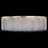 Люстра Милан капель №12 синяя в Сочи