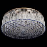 Люстра Милан капель №12 синяя в Сочи