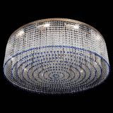 Люстра Милан капель №12 синяя в Сочи