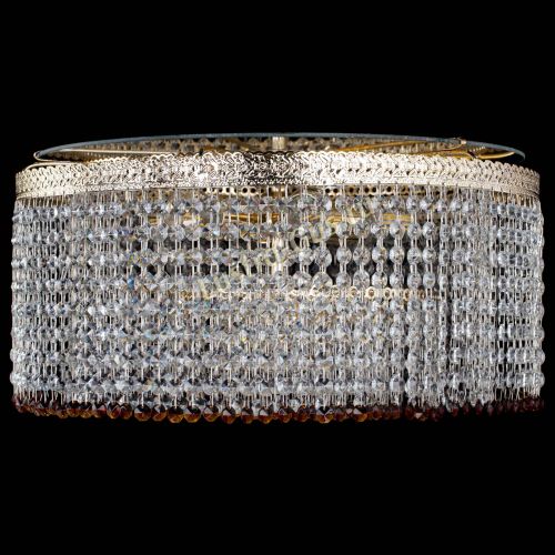 Люстра Милан капель оптикон Чайная в Сочи Гусь Хрустальный