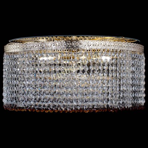 Люстра Милан капель оптикон Чайная в Сочи Гусь Хрустальный