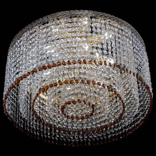 Люстра Милан капель оптикон Чайная в Сочи Гусь Хрустальный