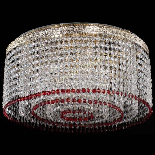 Люстра Милан капель оптикон Красная в Сочи Люстра Милан капель оптикон Красная в Сочи