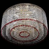 Люстра Милан капель оптикон Красная в Сочи Люстра Милан капель оптикон Красная в Сочи