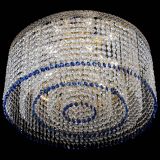 Люстра Милан капель оптикон Синяя в Сочи Люстра Милан капель оптикон Синяя в Сочи