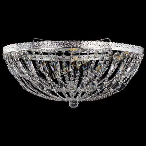 Люстра Милан Купол с пластинками №6 в Сочи Гусь Хрустальный